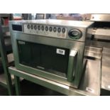 Samsung microwave 18" x 22" x 14" H