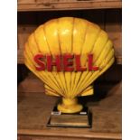 Shell oil advertising piece 20"H