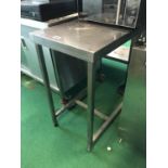 Ex Sheen Falls Stainless work station 18" W x 30" D x 36" H