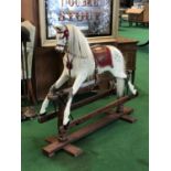 Very stylish Victorian rocking horse