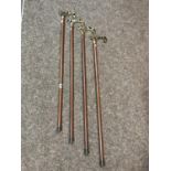 4 Matching walking sticks