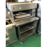 Ex Sheen Falls Falcon grill and stainless mobile station 36" W