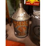 Shell Oil two gallon can.