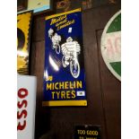 Michelin Tyres enamel advertising sign.