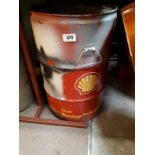 Shell petrol drum {60 cm H}