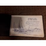 Ship's Log and Guest Register of Enniskillen Brackwede Lough Erne Yacht Club.