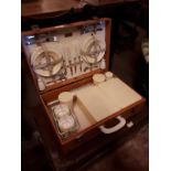 1950s picnic set in original case.