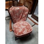 1960's Eircol armchair with original upholstered seat.