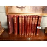 Set of ten volumes of Newnes Pictorial Knowledge.