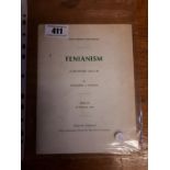 Fenianism - A Centenary Lecture By Professor Pender 26 February 1967.