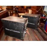 Two House of Commons Boxes.