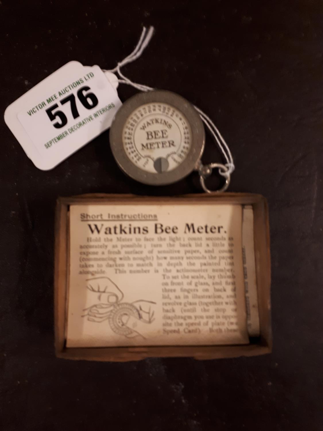 Watkin's Bee Meter in original box.