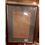 Framed edition of "An Poblacht Na hEireann War News No 10. (6//22).