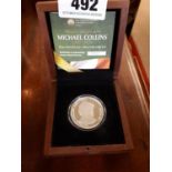 Michael Collins 10/- coin.
