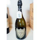 Bottle of Champagne Dom Pérignon Vintage 2004.