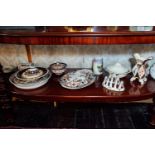 Large collection of 19th. C. and later ceramic plates and vases etc.