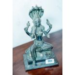 Bronze model of a Godess. { 31cm H }.