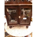 Asprey Bond Street Jeweller's advertising cabinet {48 cm H x 41 cm W x 26 cm D}.