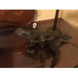 Bronze model of a horse by Siobhan Bulfin. Signed .