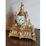 Decorative 19th. C. mantle clock
