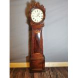 Scottish drumhead longcased clock