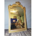 19th. C. gilt over mantle