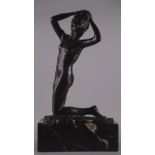 VERDUCCI VINCENZO - Nato nel 1909. Morto nel 1995. Scultura in bronzo patinato intitolata ''AL