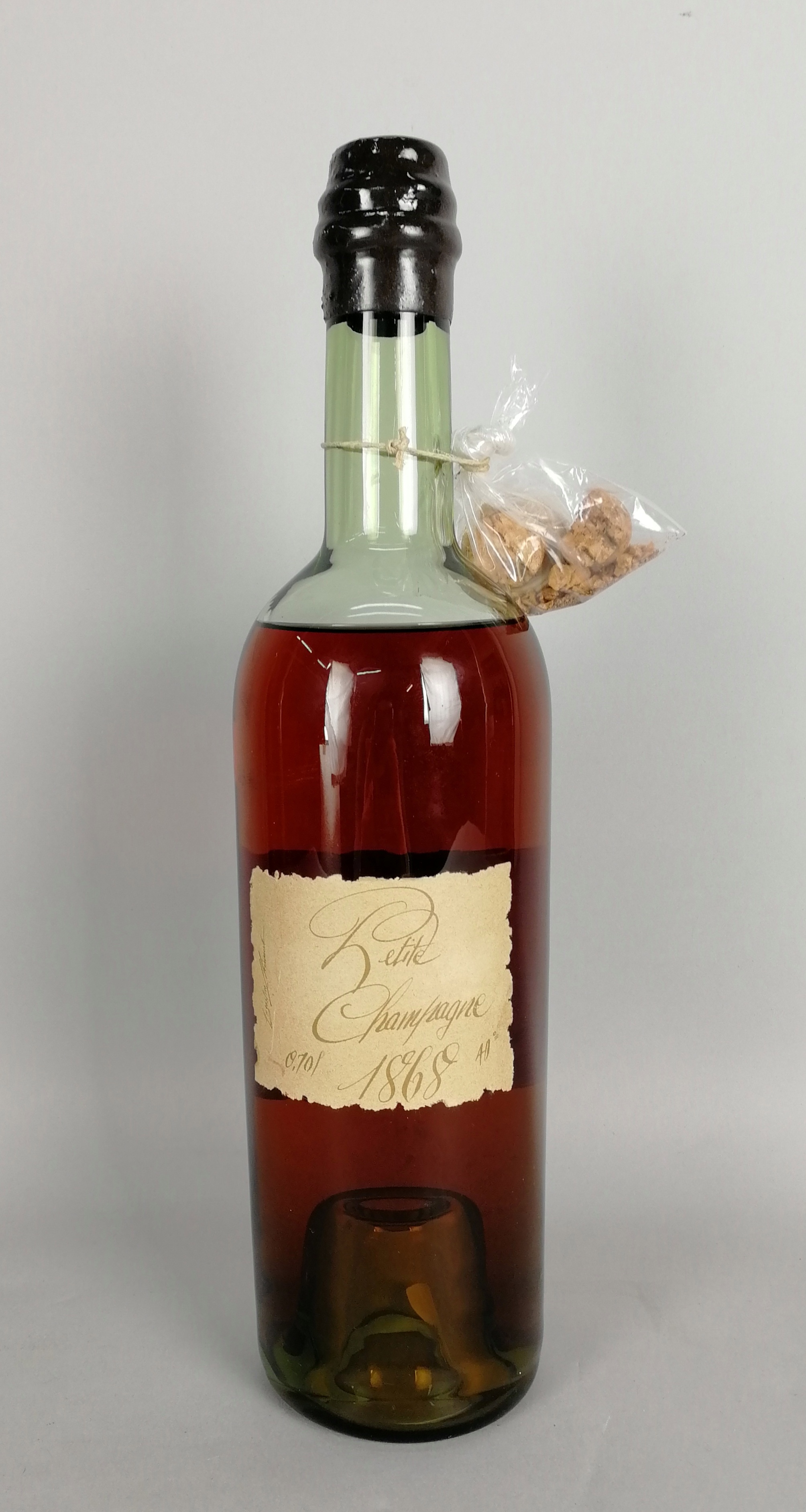 Cognac CHARLES LHERAUD - Domaine de Lasdoux, Petite Champagne, Vintage 1868. Imbottigliamento