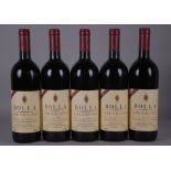 Cinque bottiglie numerate di Amarone BOLLA Recioto della Valpolicella Classico DOC del 1983, Cantina