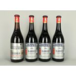 Quattro bottiglie di Barolo FONTANAFREDDA del 1976 (una), 0,750 lt. e del 1986 (tre), 75 cl. cad.