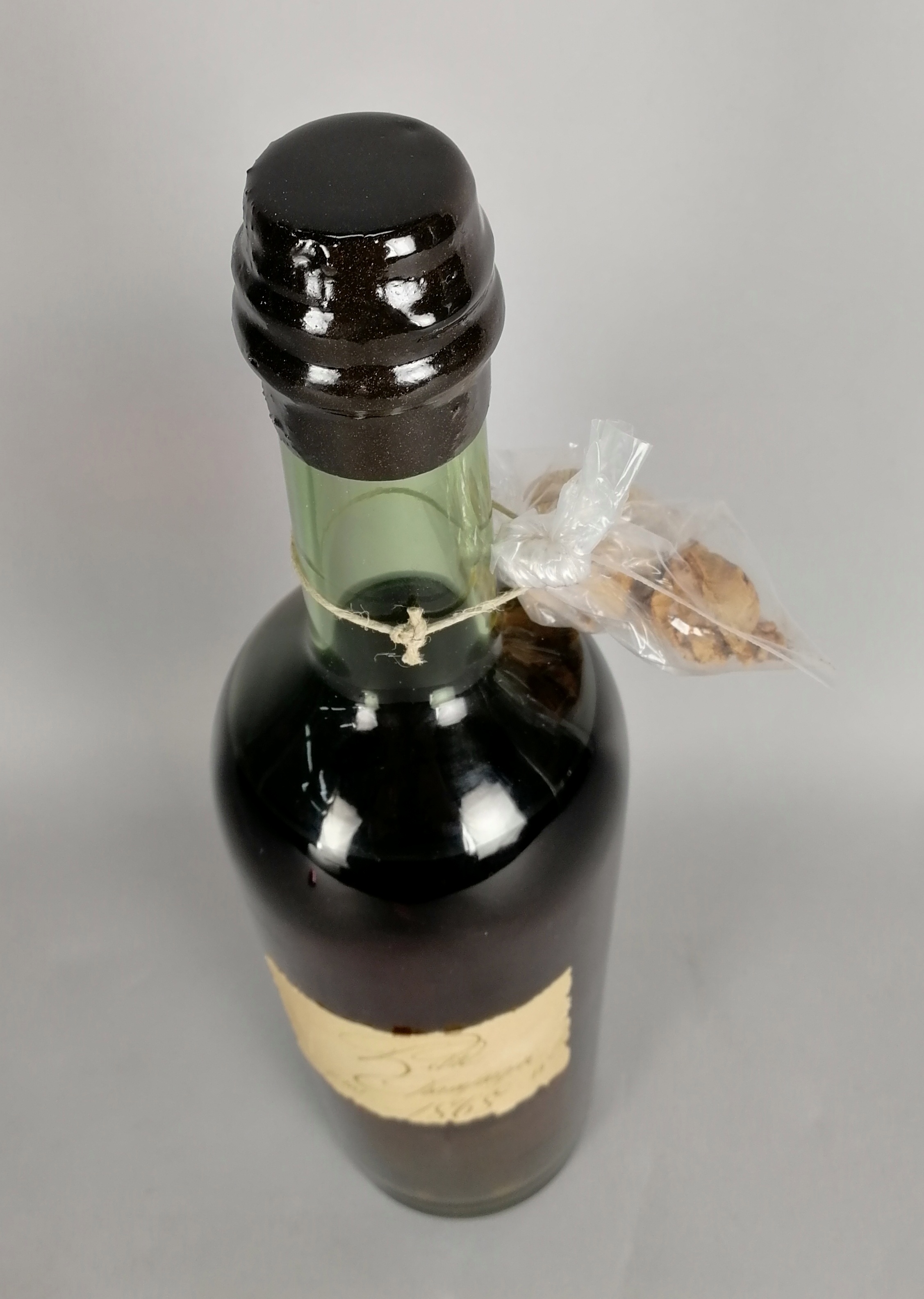 Cognac CHARLES LHERAUD - Domaine de Lasdoux, Petite Champagne, Vintage 1868. Imbottigliamento - Image 5 of 5