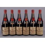 Sei bottiglie di Amarone BOLLA, Cantina del Nonno, 1957.