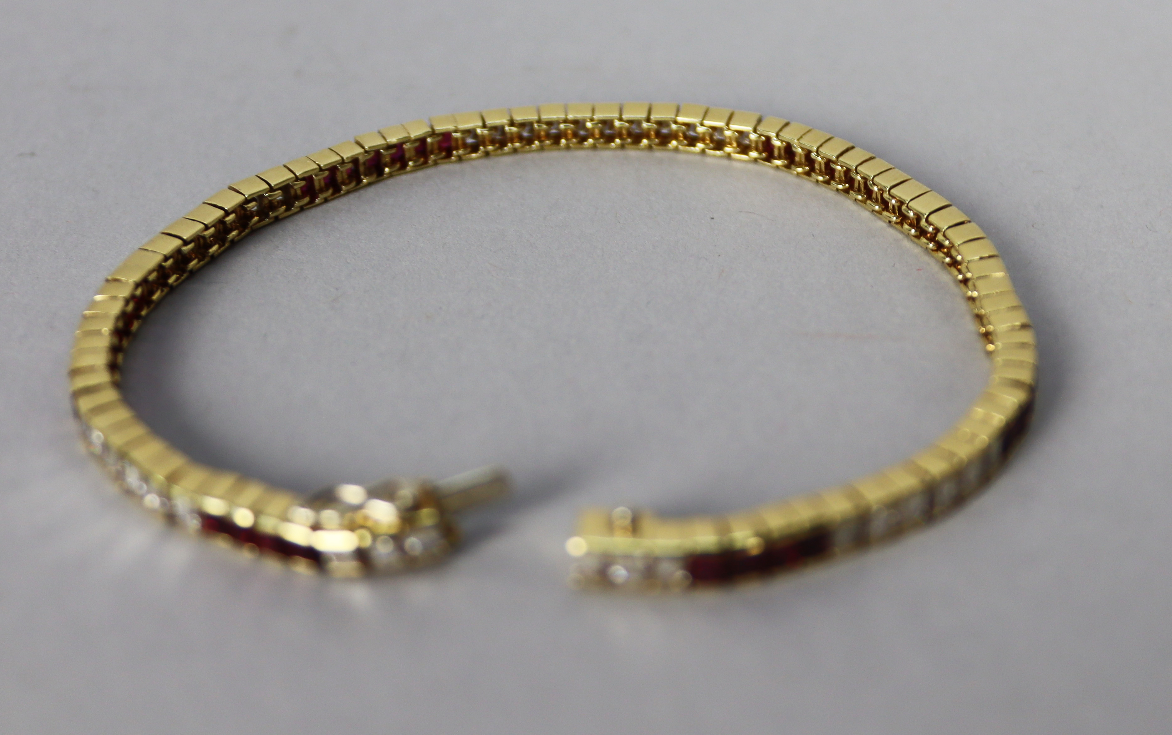 Braccialetto in oro giallo 18 kt - Image 3 of 4