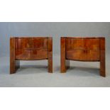 TURA. Pair of bedside tables