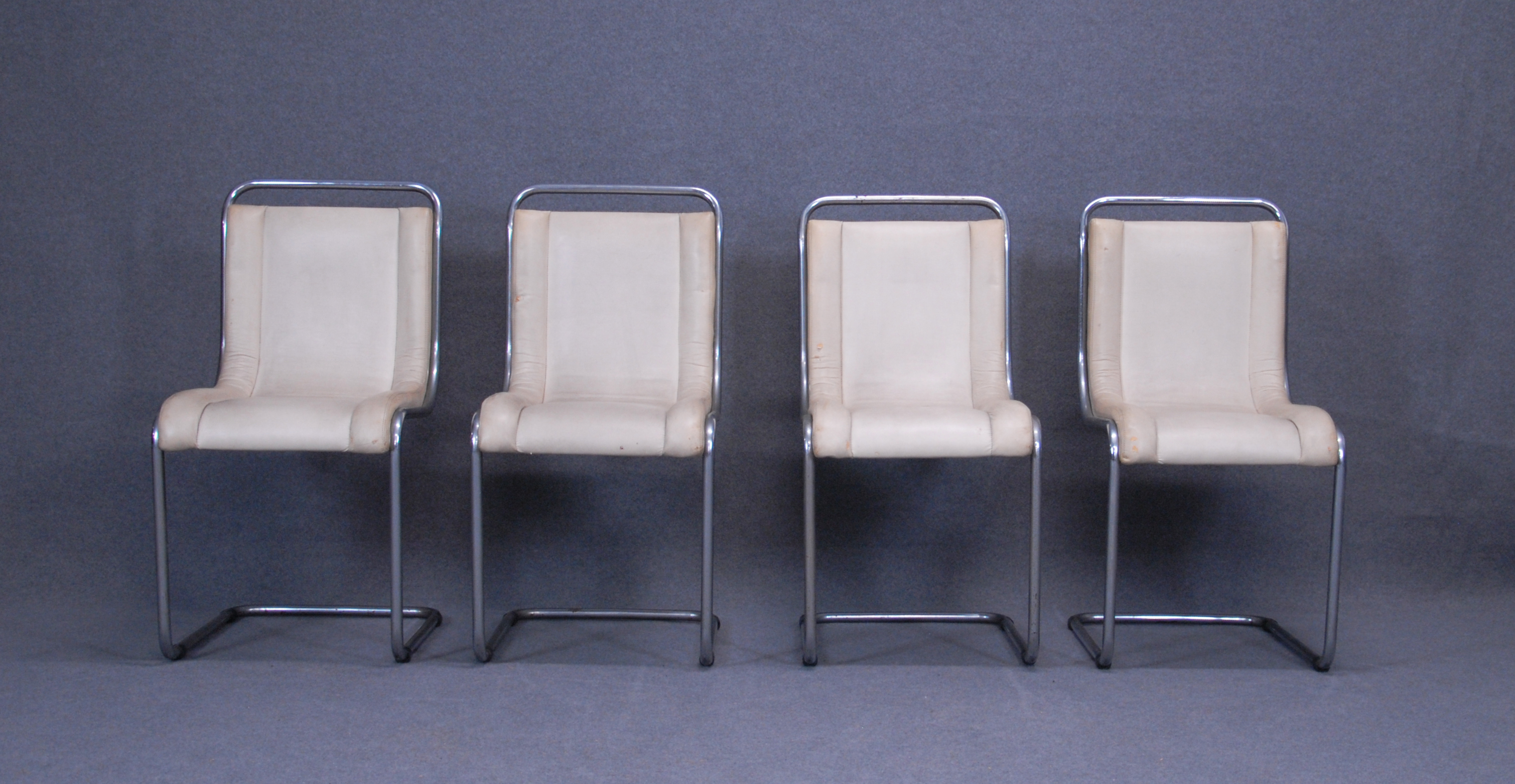 ICO PARISI - F.LLI LONGHI. Set of four chairs - Image 3 of 4
