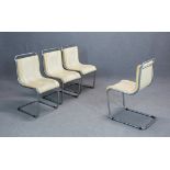 ICO PARISI - F.LLI LONGHI. Set of four chairs