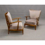 PAOLO BUFFA. Pair of armchairs. Published