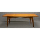 Wooden dining table