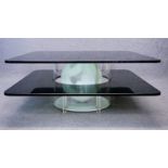 LA MURRINA. Coffee table with inside lamp