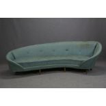 FEDERICO MUNARI. Big curved sofa