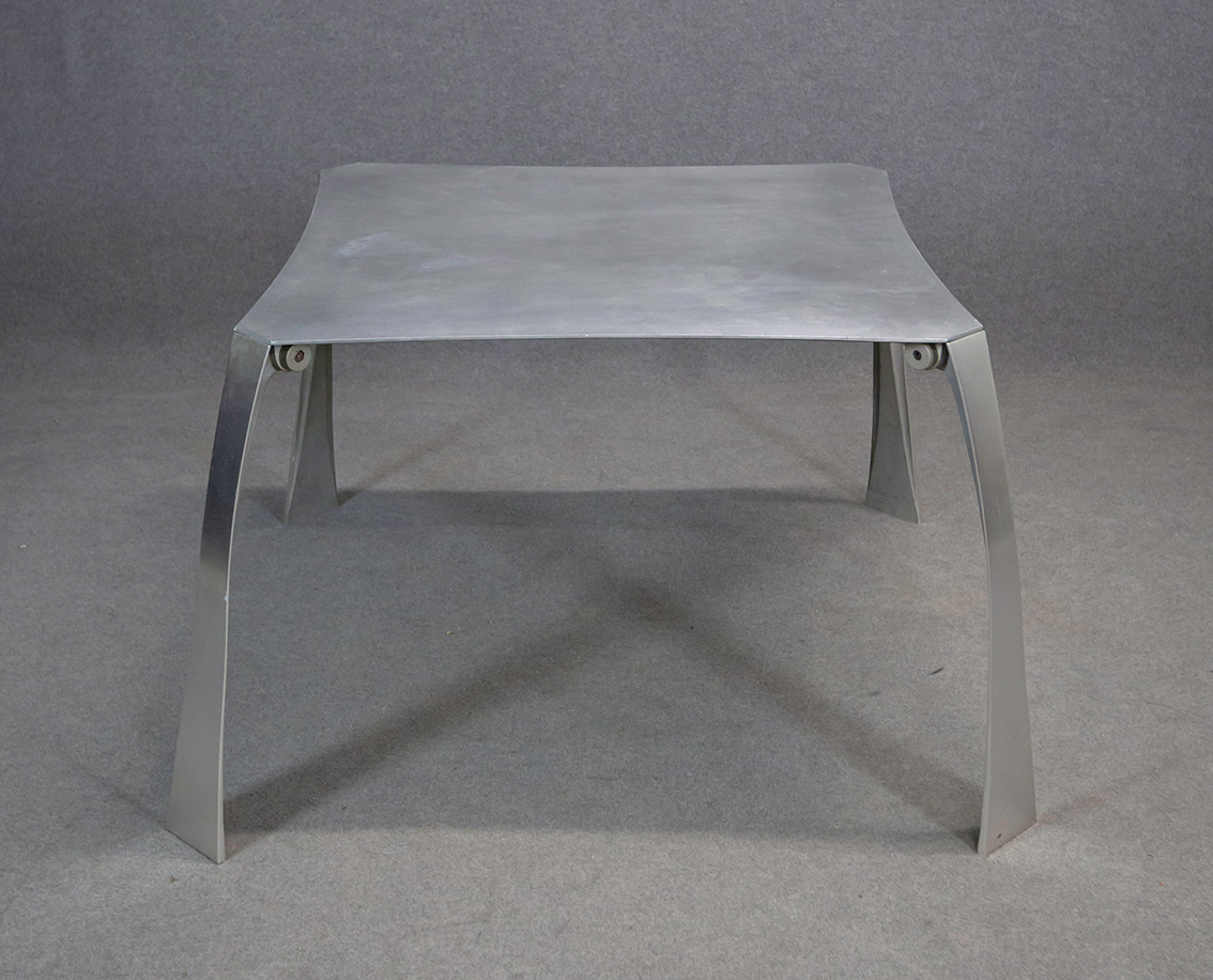 GIOVANNI OFFREDI-SAPORITI. Steel folding table