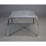 GIOVANNI OFFREDI-SAPORITI. Steel folding table