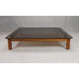 AFRA E TOBIA SCARPA. Walnut coffee table