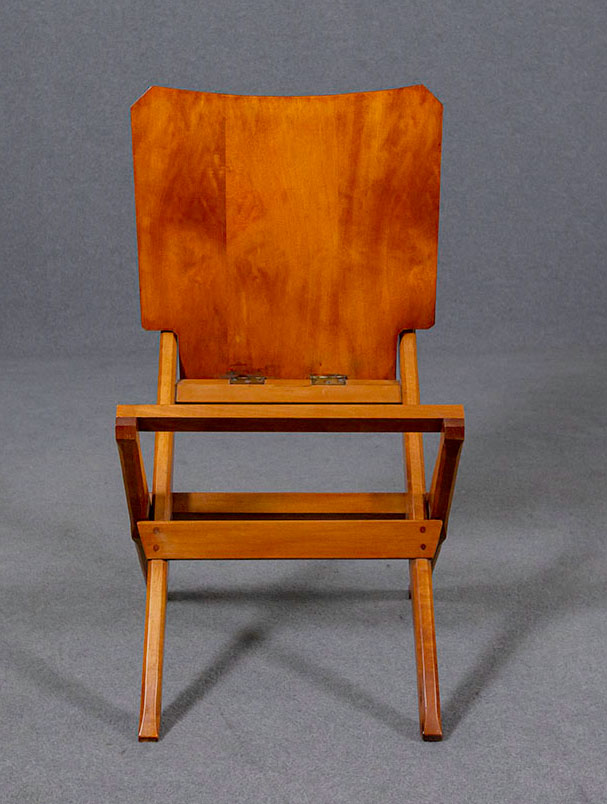 FRANCO ALBINI for POGGI PAVIA. Two folding chairs - Image 3 of 3