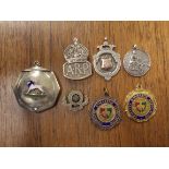 SILVER ARP BADGE, SILVER SHIELD MEDALLION,