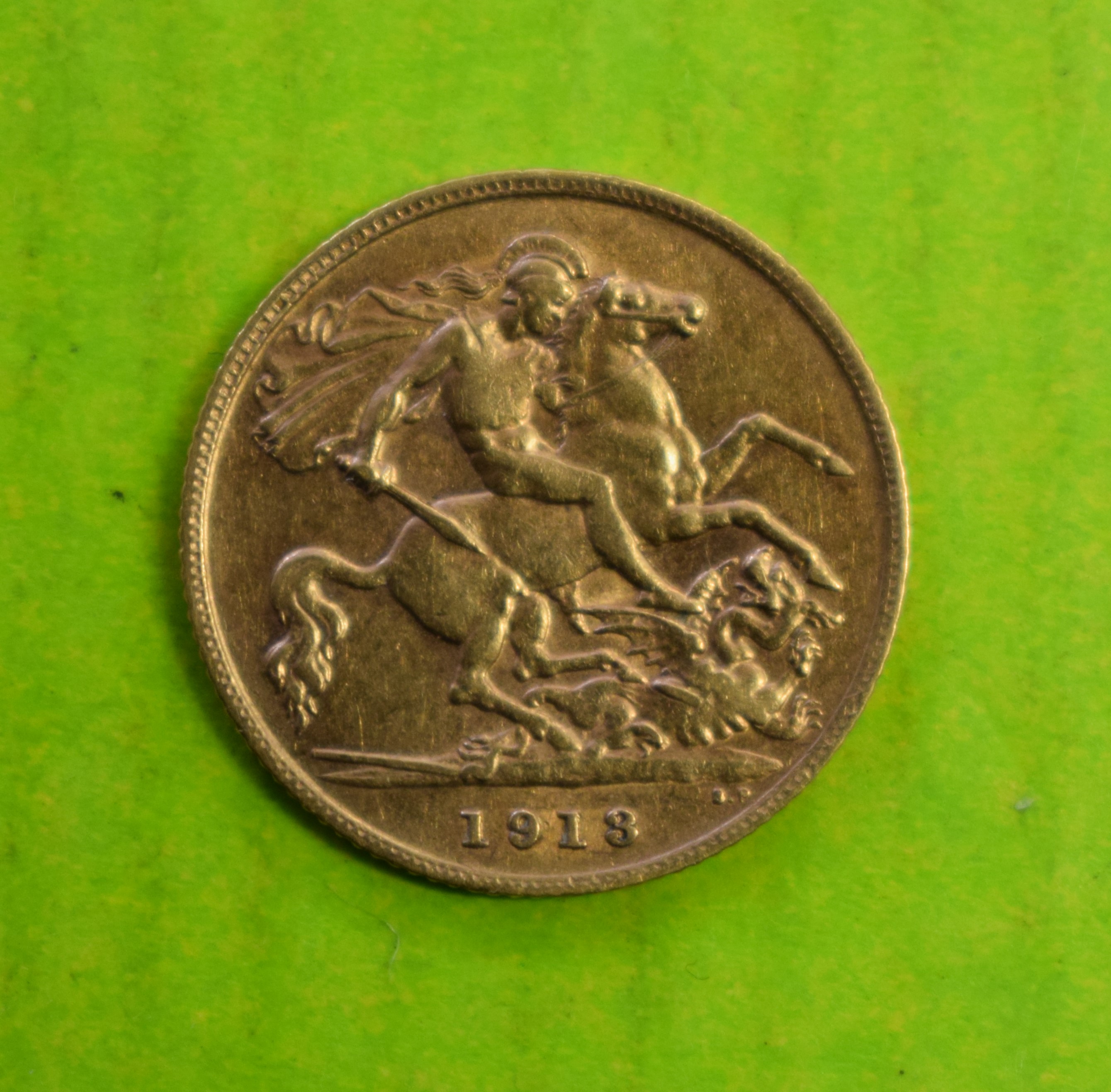 GEORGE V SOVEREIGN 1913 4G