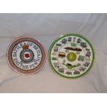 CAVERSWAL FINE BONE CHINA BATTLE OF BRITAIN COMMEMORATIVE PLATE,