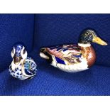 ROYAL CROWN DERBY PAPERWEIGHTS,