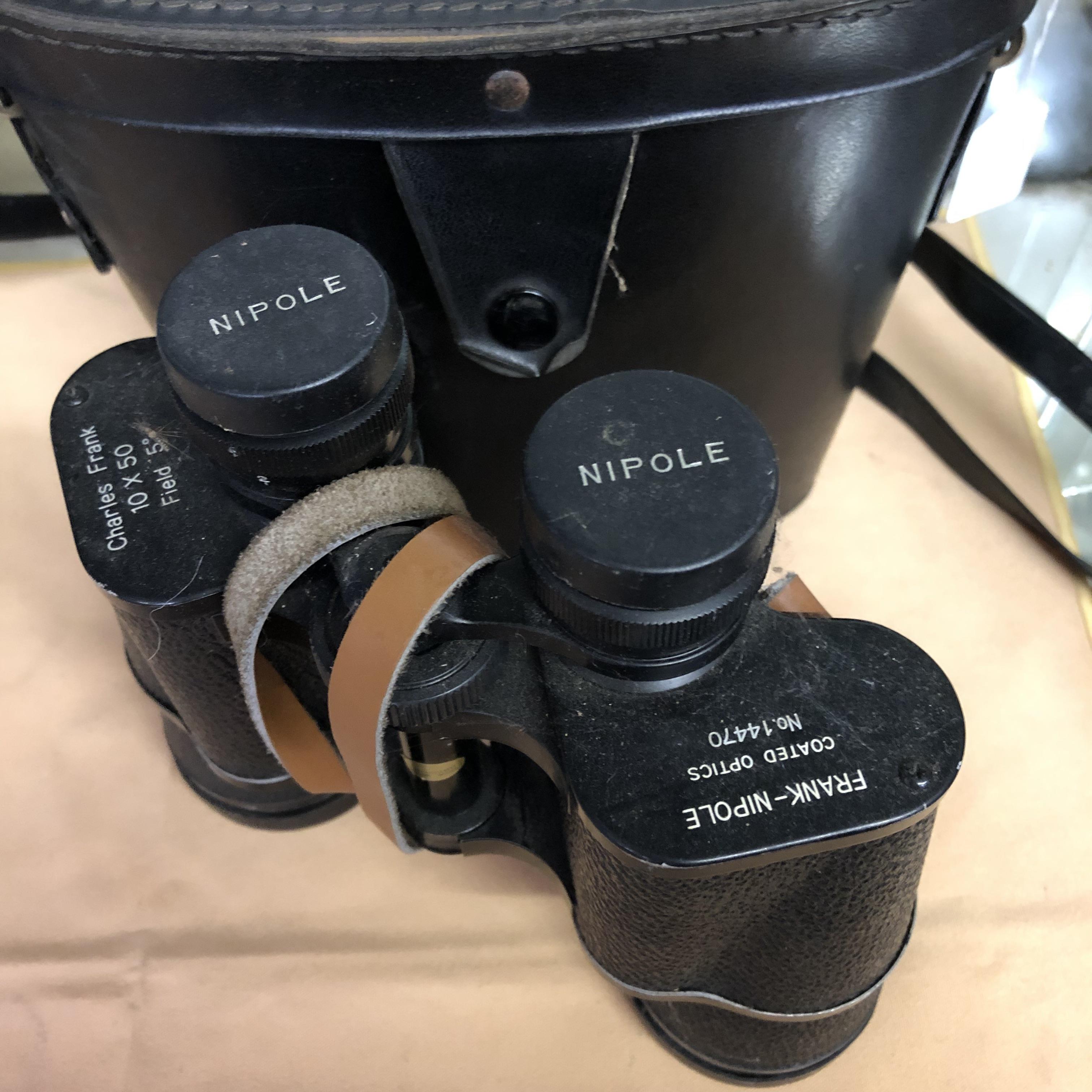 CASED PAIR OF NIPOLE BINOCULARS - Image 2 of 4