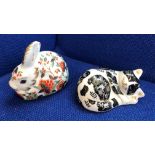 ROYAL CROWN DERBY PAPERWEIGHTS,